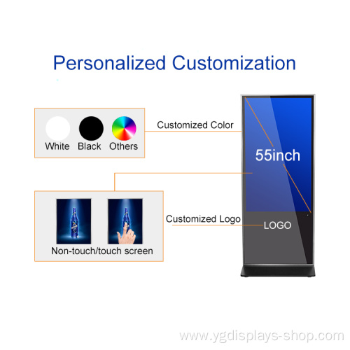 55 inch IR touch digital signage